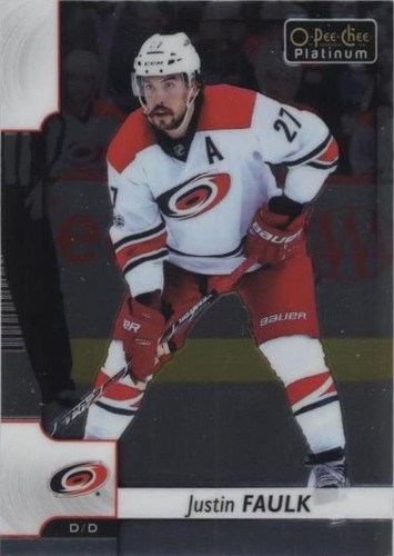 2017-18 O-Pee-Chee Platinum - Justin Faulk #138