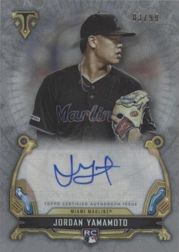 2020 Topps Triple Threads - Jordan Yamamoto #RAC-JY