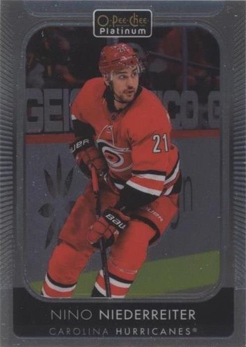 2021-22 O-Pee-Chee Platinum - Nino Niederreiter #136