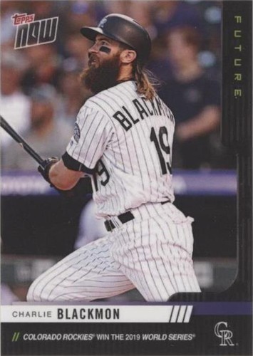 2019 Topps Now - Charlie Blackmon #26