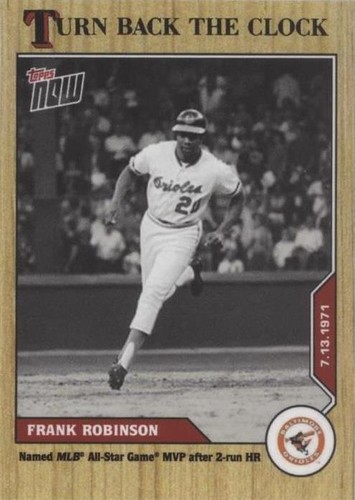 2020 Topps Now Turn Back the Clock - Frank Robinson #105