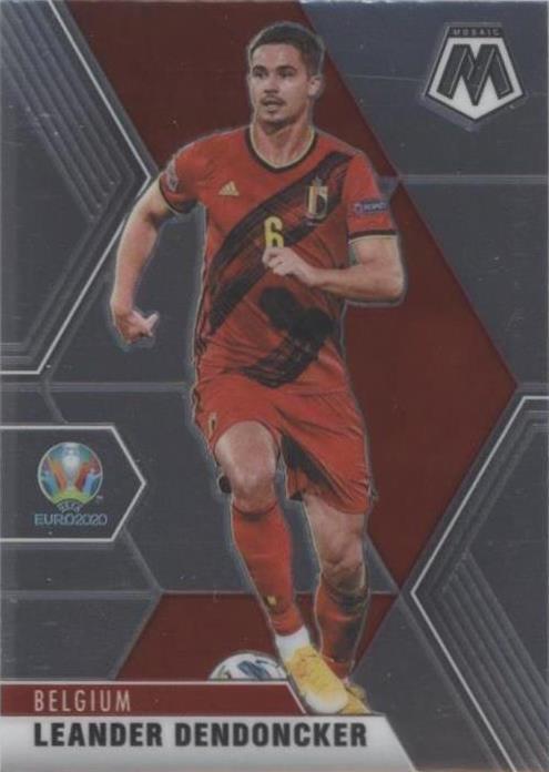 2021 Panini Mosaic UEFA Euro 2020 Leander Dendoncker #9