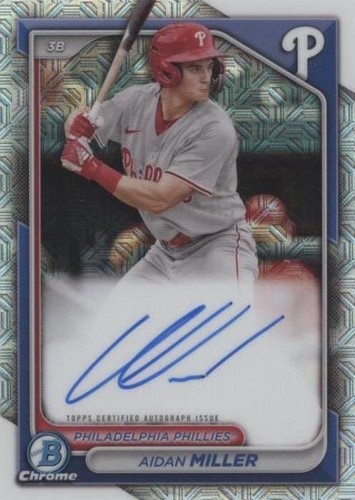 2024 Bowman - Aidan Miller #BMA-AM