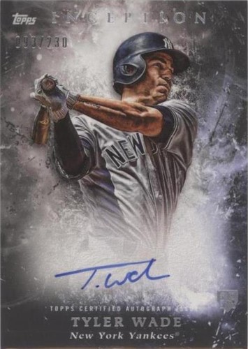 2018 Topps Inception - Tyler Wade #RES-TW