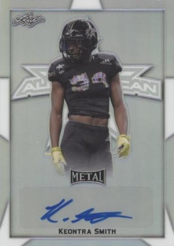 2019 Leaf Metal U.S. Army All-American Bowl Keontra Smith #BA-KS1