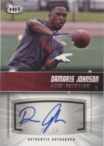2012 SAGE Hit Damaris Johnson #A86