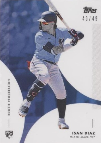 2020 Topps On Demand Rookie Progression - Isan Diaz #24B
