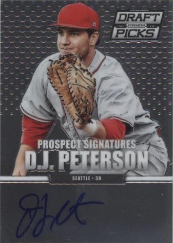 2013 Panini Prizm Perennial Draft Picks - D.J. Peterson #12