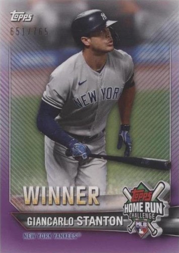 2021 Topps - Giancarlo Stanton #HRW-22