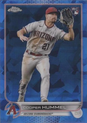 2022 Topps Chrome Update Series Sapphire Edition - Cooper Hummel #US314
