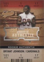 2003 Fleer Authentix Bryant Johnson #113