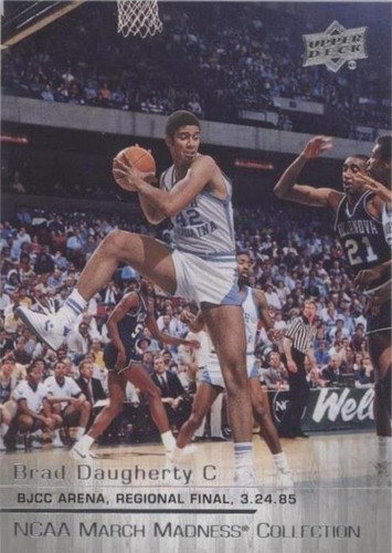 2014-15 Upper Deck NCAA March Madness Collection - Brad Daugherty #BD-2