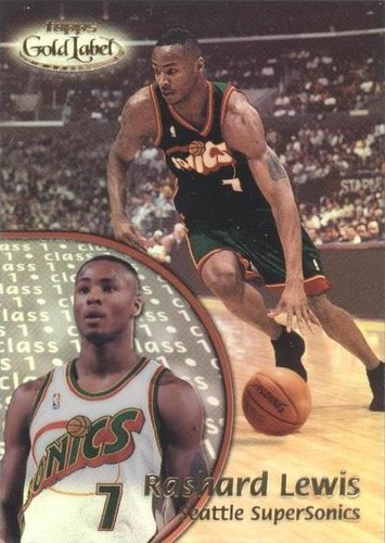 2000-01 Topps Gold Label - Rashard Lewis #35