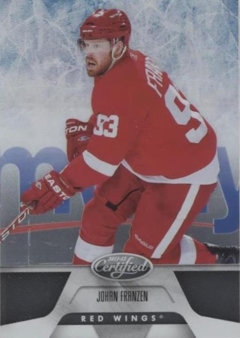 2011-12 Panini Certified - Johan Franzen #138