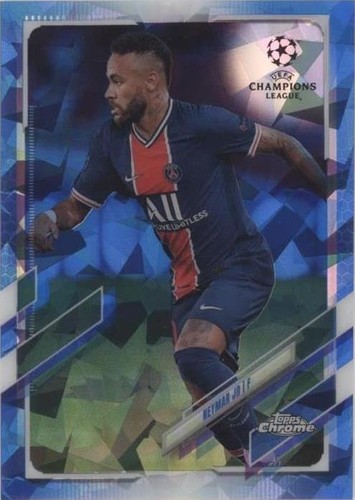 2020-21 Topps Chrome UCL Sapphire Edition Neymar Jr. #16