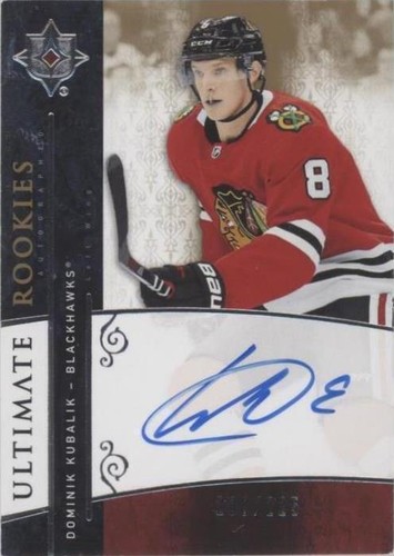 2019-20 Upper Deck Ultimate Collection - Dominik Kubalik #RRA-DK