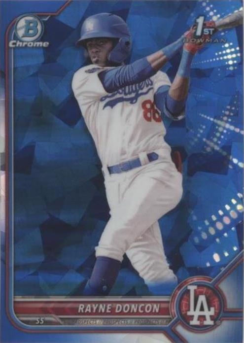 2022 Bowman Chrome Sapphire Edition - Rayne Doncon #BCP-202