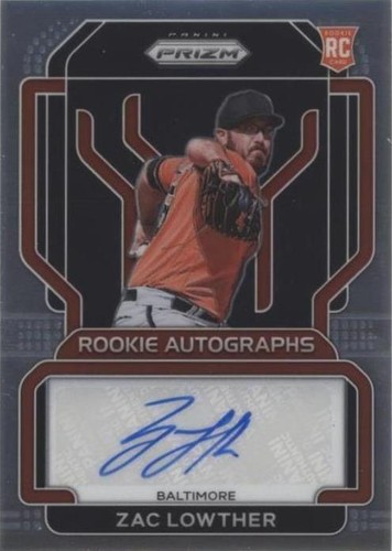 2022 Panini Prizm - Zac Lowther #RA-ZL