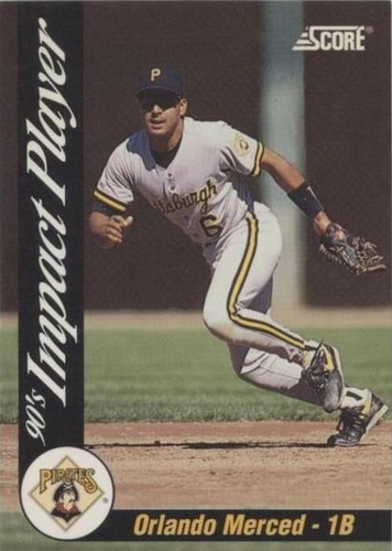 1992 Score - Orlando Merced #7