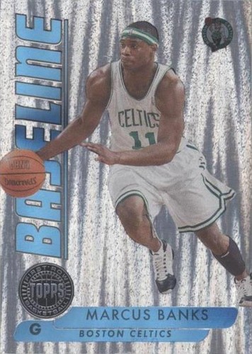 2005-06 Topps First Row - Marcus Banks #BL28
