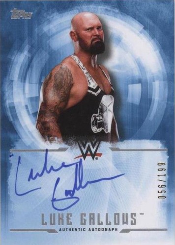 2017 Topps WWE Undisputed - Luke Gallows #UA-LG