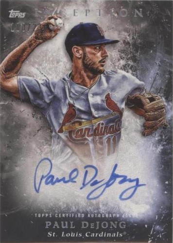 2018 Topps Inception - Paul DeJong #RES-PD