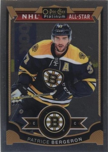 2015-16 O-Pee-Chee Platinum - Patrice Bergeron #74