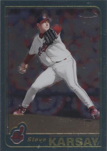 2001 Topps Chrome - Steve Karsay #162