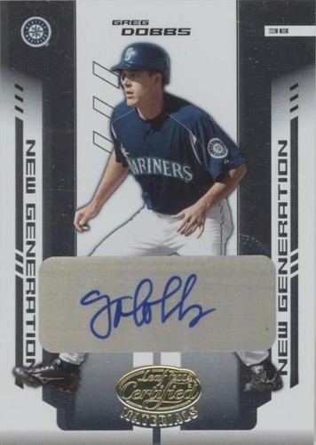 2004 Leaf Certified Materials - Greg Dobbs #256