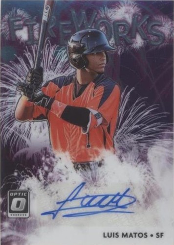 2020 Panini Donruss Optic - Luis Matos #FS-LM