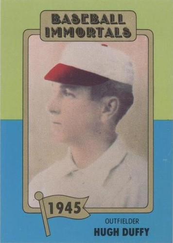 1980-84 SSPC Baseball Immortals 1st Printing - Hugh Duffy #34