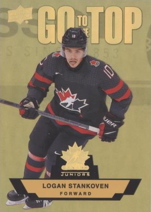 2023 Upper Deck Team Canada Juniors - Logan Stankoven #GT-8