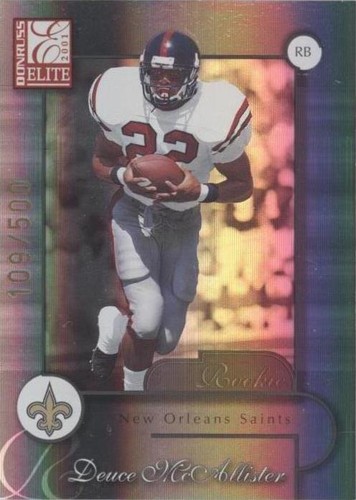 2001 Donruss Elite Deuce McAllister #112