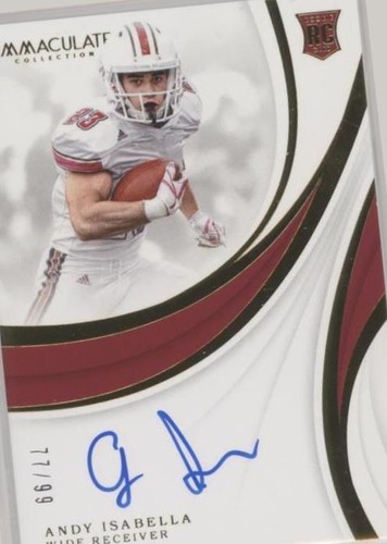2019 Panini Immaculate Collection Collegiate Andy Isabella #160