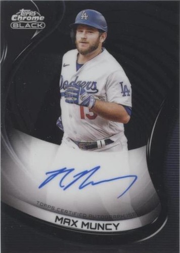 2022 Topps Chrome Black - Max Muncy #CBA-MMU