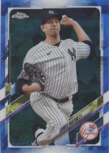 2021 Topps Chrome Sapphire Edition - James Paxton #542