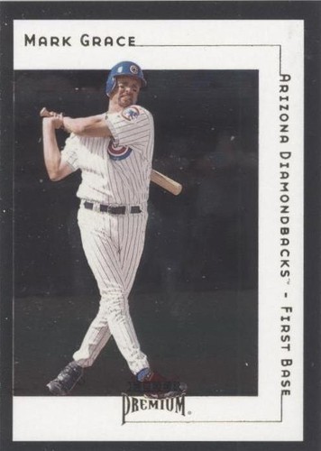 2001 Fleer Premium - Mark Grace #80