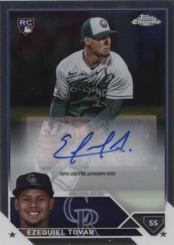 2023 Topps Chrome Update Series - Ezequiel Tovar #AC-ET