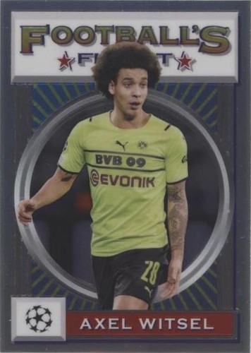 2021-22 Topps Finest Flashbacks UCL Axel Witsel #34
