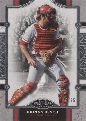 2024 Topps Tier One - Johnny Bench #12