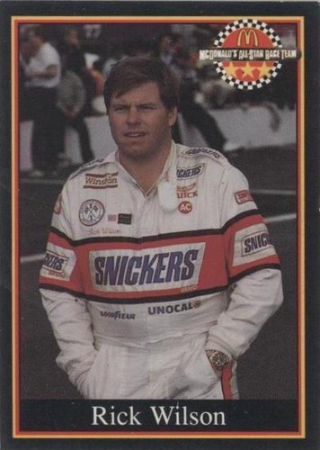 1991 Maxx McDonald's All-Star Race Team - Rick Wilson #23