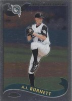 2002 Topps Chrome - A. J. Burnett #546