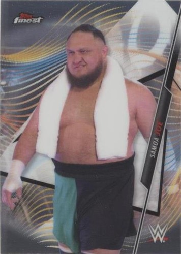 2020 Topps Finest WWE - Samoa Joe #30