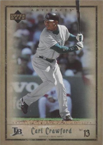 2006 Upper Deck Artifacts - Carl Crawford #87