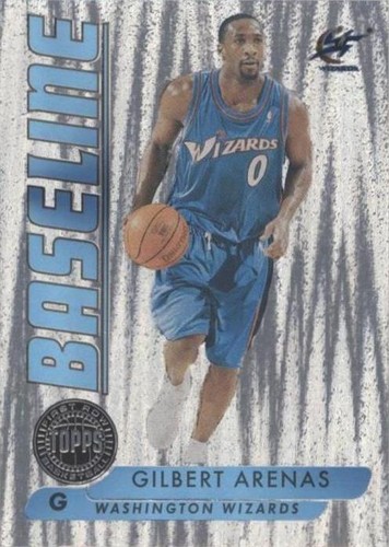 2005-06 Topps First Row - Gilbert Arenas #BL29