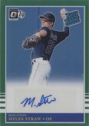 2019 Panini Donruss Optic - Myles Straw #R85-MS
