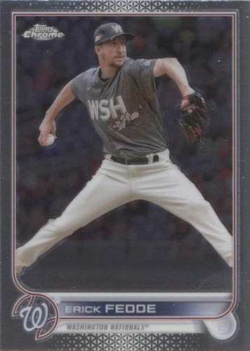 2022 Topps Chrome Update Series - Erick Fedde #USC64