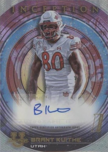 2022-23 Bowman Inception University Brant Kuithe #BIA-BK