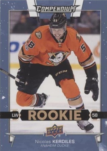 2017-18 Upper Deck Compendium - Nicolas Kerdiles #275
