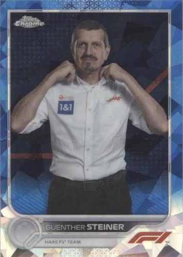 2022 Topps Chrome Sapphire Edition Formula 1 - Günther Steiner #108
